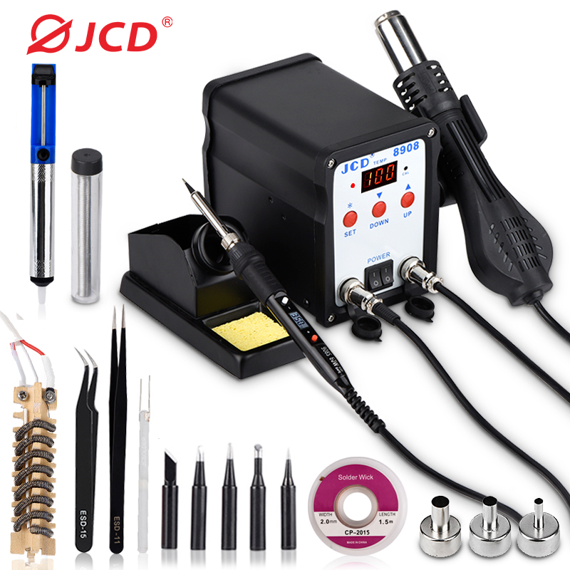 Smd Rework Station Hot Air Soldering 2 In 1 - JCD Bộ Hàn 2 Trong 1