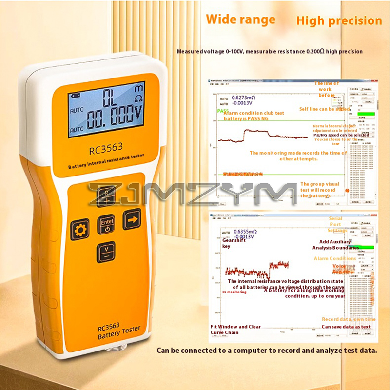 RC3563 Battery Voltage Interna - đánh giá và giá Battery Internal Resistance Tester Four Wire