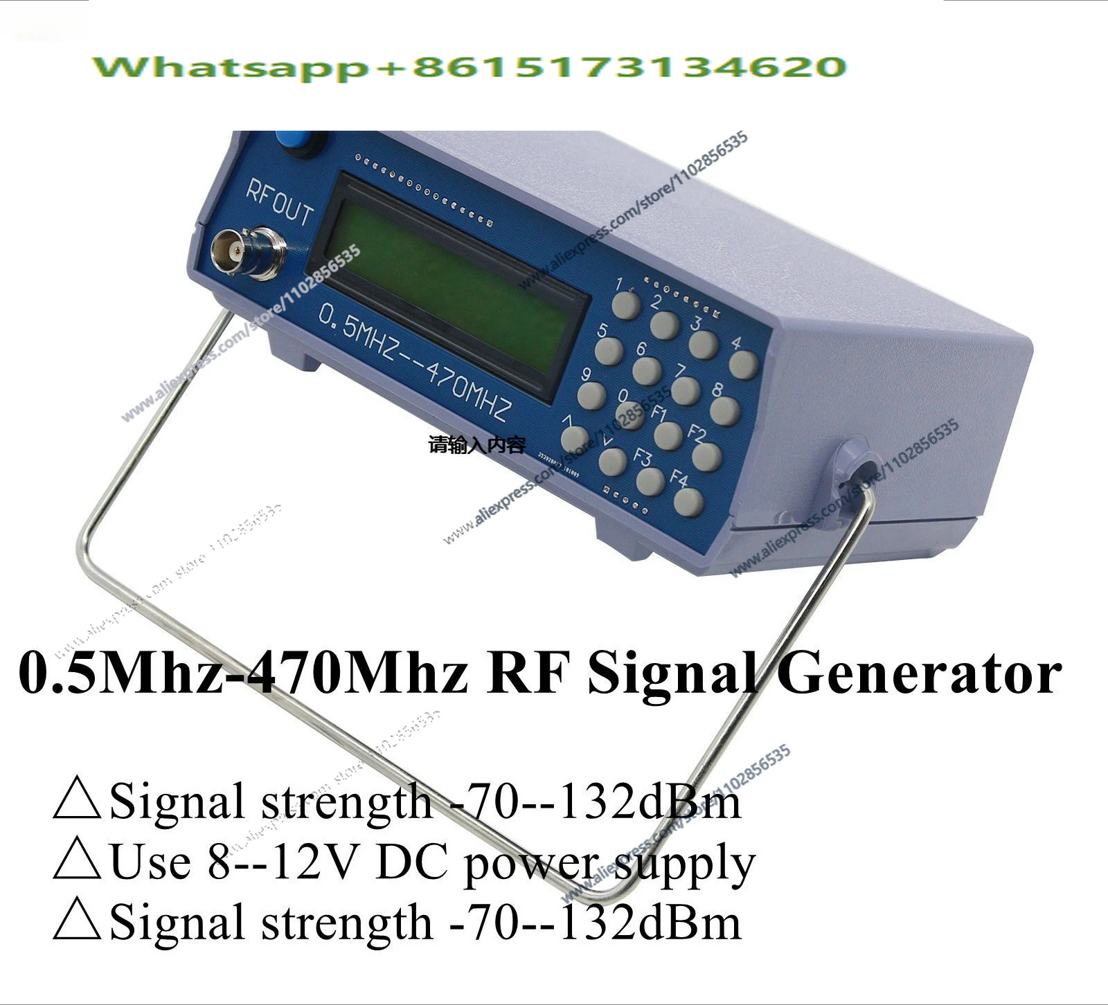 0.5Mhz-470Mhz RF Signal Genera - đánh giá và giá Rf Signal Generator 0.5Mhz To 470Mhz