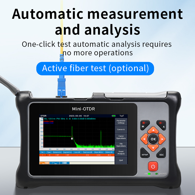 COMPTYCO KP800 OTDR 100KM 1310 - đánh giá và giá Optical Time Domain Reflectometer Otdr 1310 1550Nm