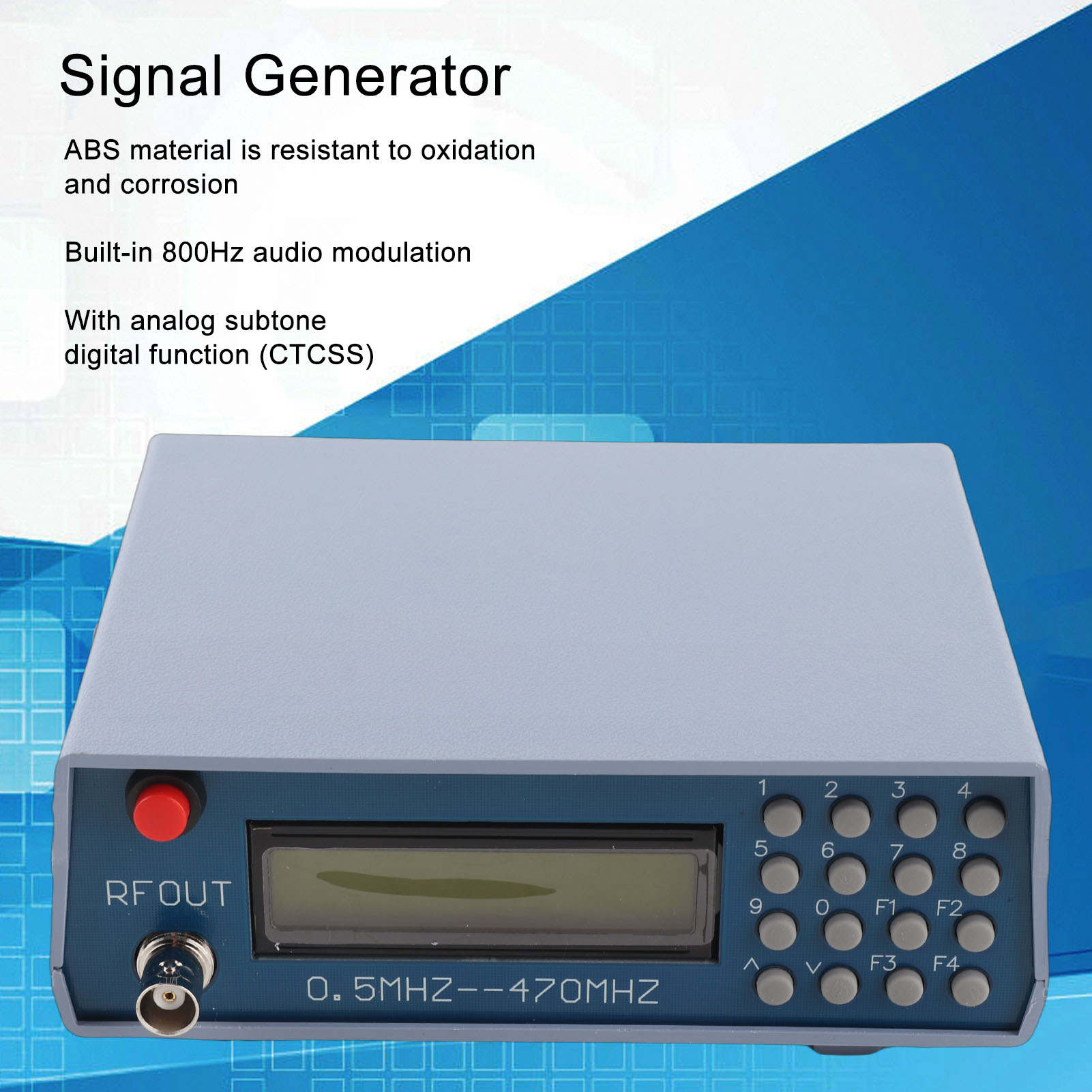 RF Signal Generator Audio Modu - đánh giá và giá Rf Signal Generator 0.5Mhz To 470Mhz
