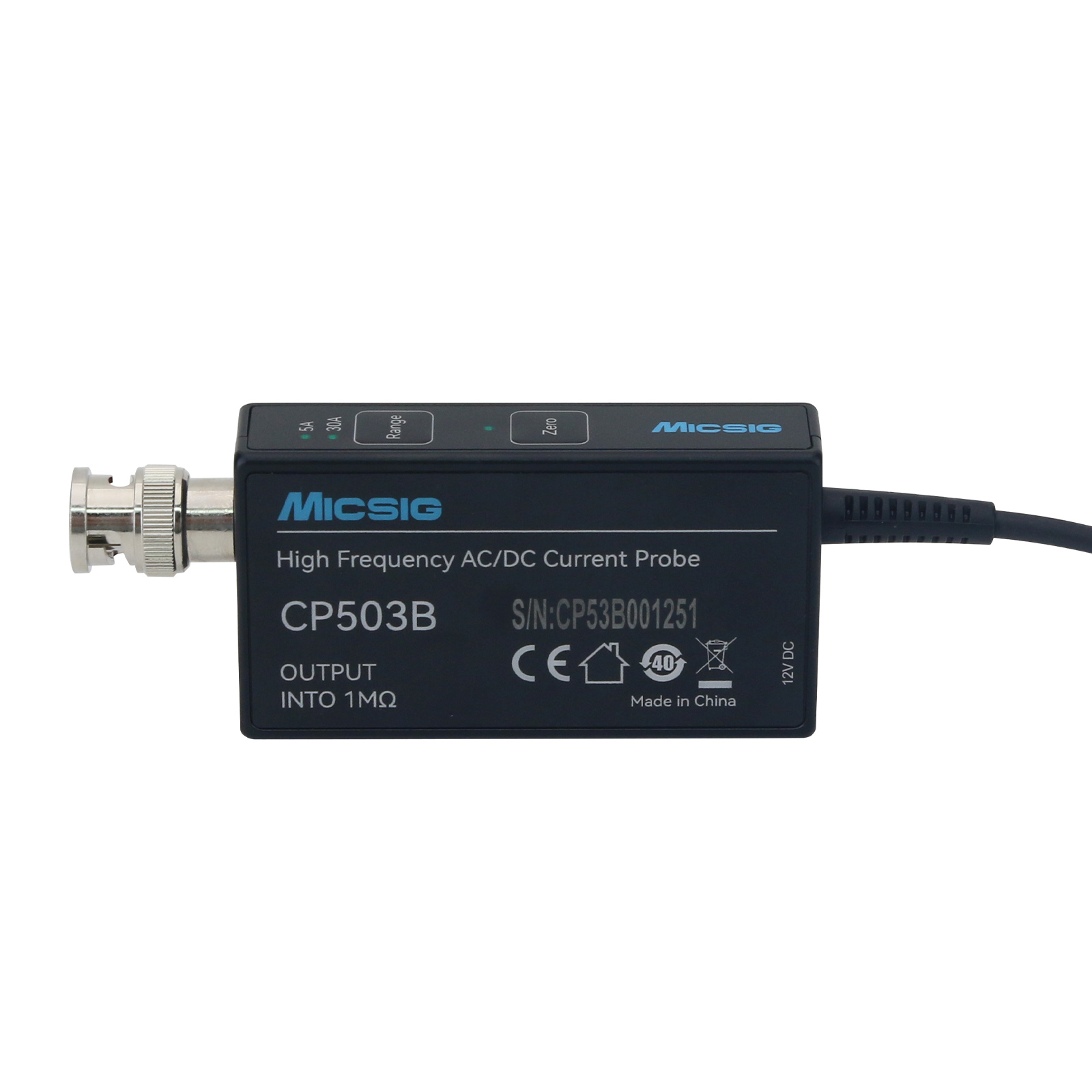 GOOD Micsig CP503B 50MHz 5A/30 - đánh giá và giá Current Probe Ac Dc 50Mhz Oscilloscope