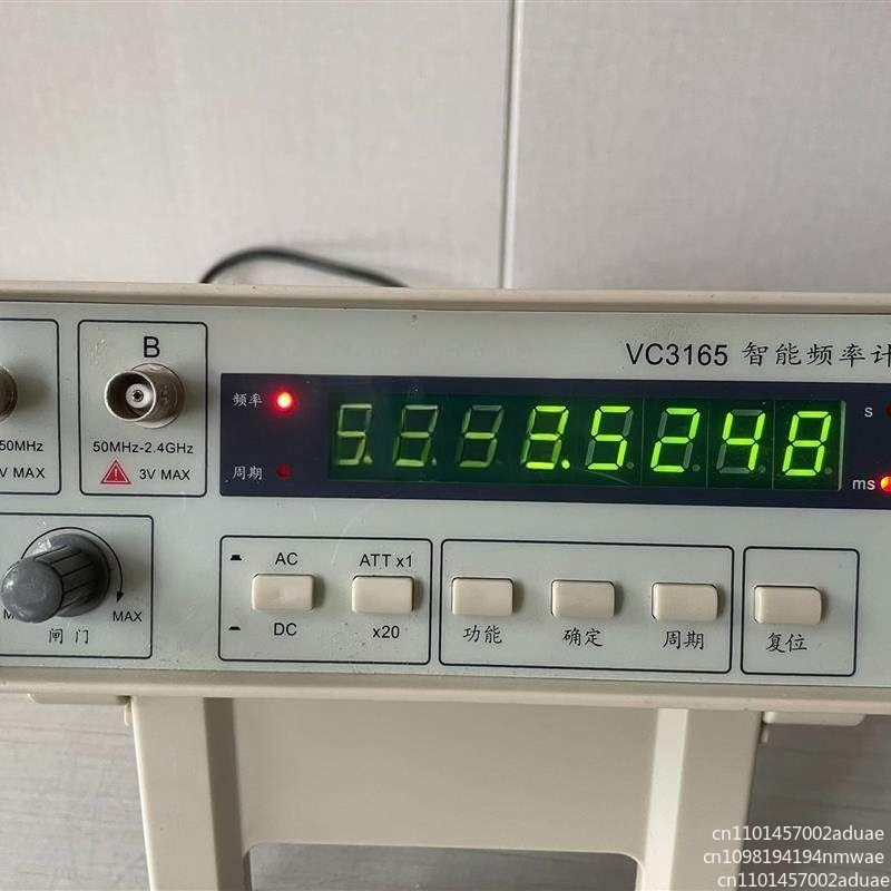 VC3165 High Resolution Counter - đánh giá và giá Benchtop Frequency Counter Meter 2.4Ghz