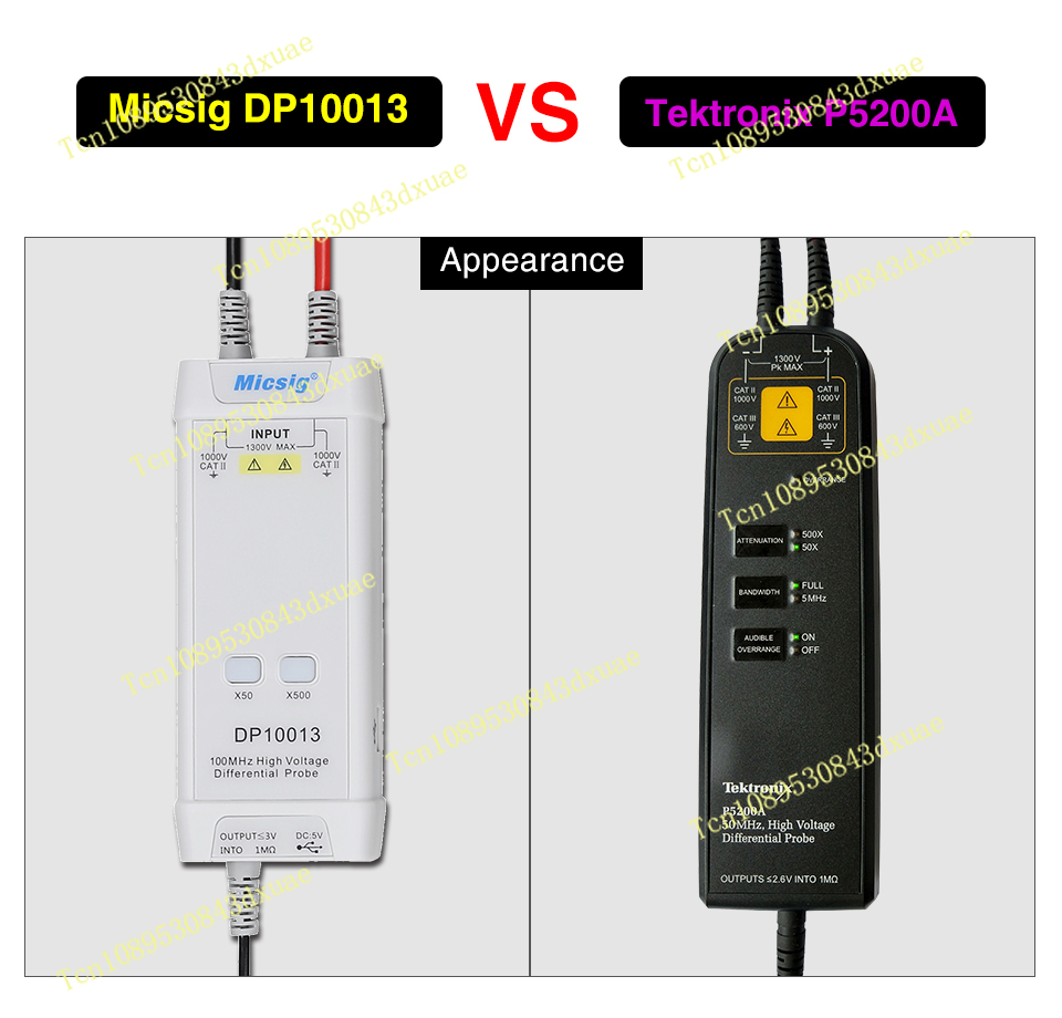 2025Micsig Oscilloscope 1300V  - đánh giá và giá High Voltage Differential Probe 100Mhz 1300V