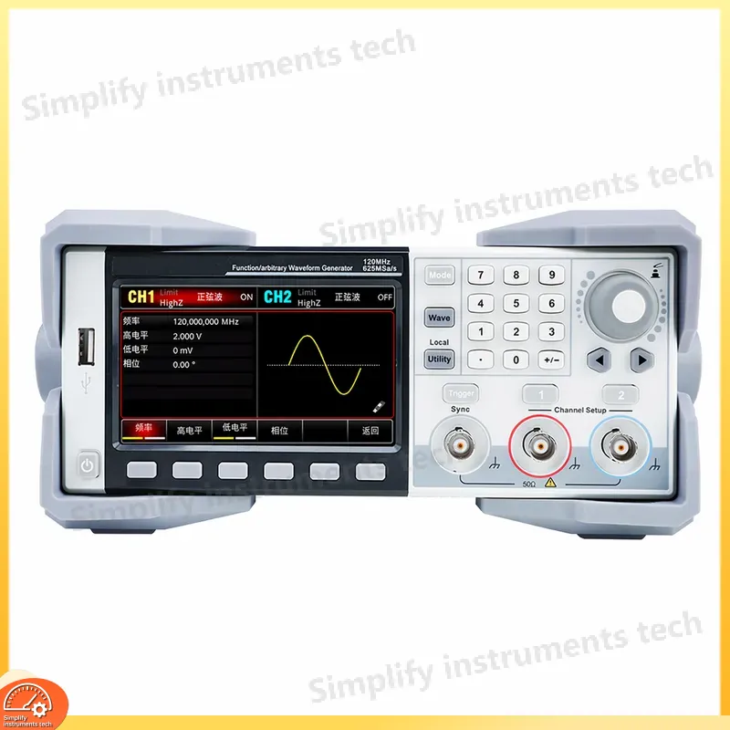 High Precision Arbitrary Wavef - đánh giá và giá Dual Channel Arbitrary Waveform Function Generator 60Mhz