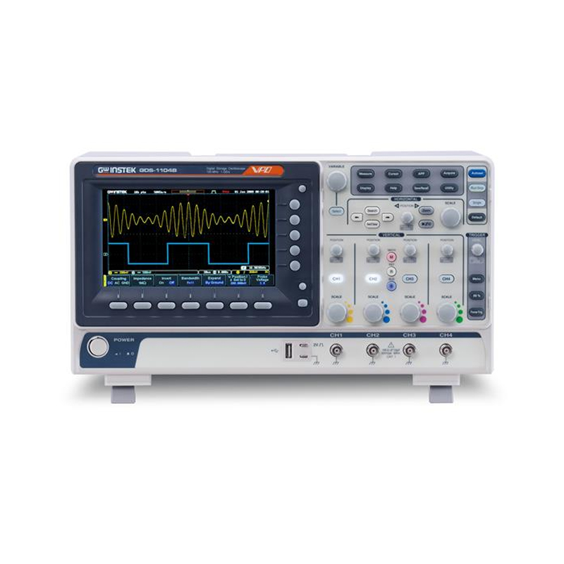 GDS-1104B 4-Channel 100MHz Por - đánh giá và giá Digital Storage Oscilloscope 4 Channel 100Mhz