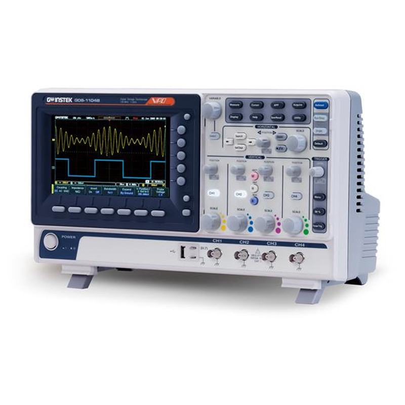 GDS-1104B 4-Channel 100MHz Por - đánh giá và giá Digital Storage Oscilloscope 4 Channel 100Mhz